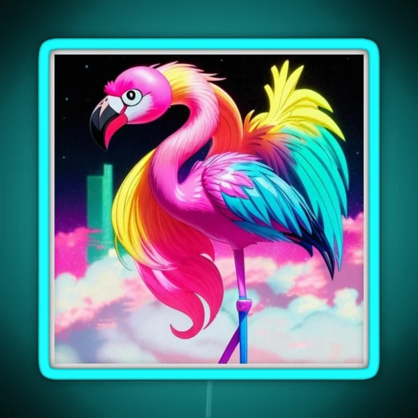 Flamingo RGB Neon Sign