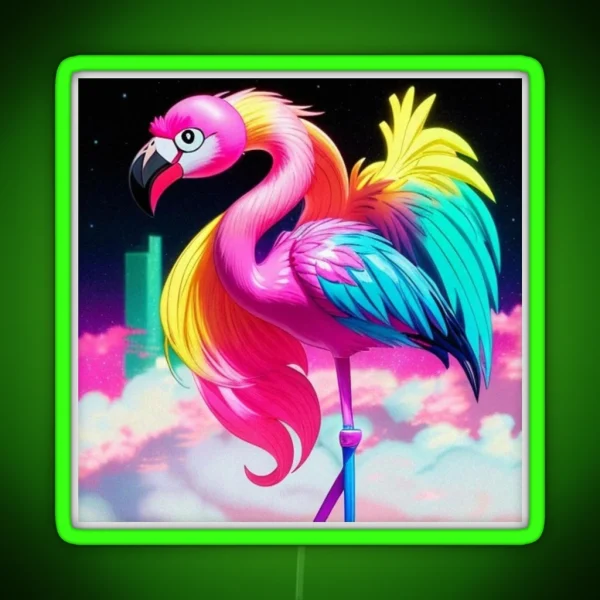 Flamingo RGB Neon Sign