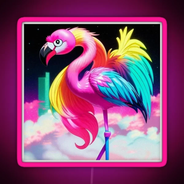 Flamingo RGB Neon Sign