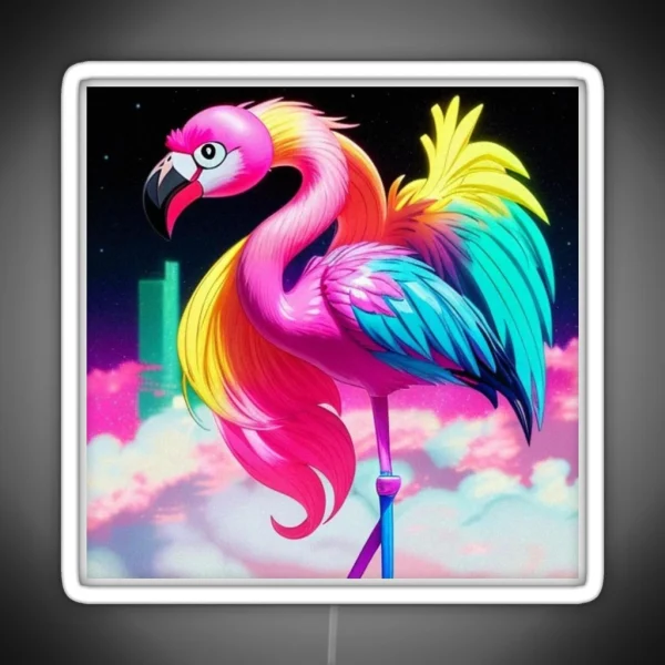 Flamingo RGB Neon Sign