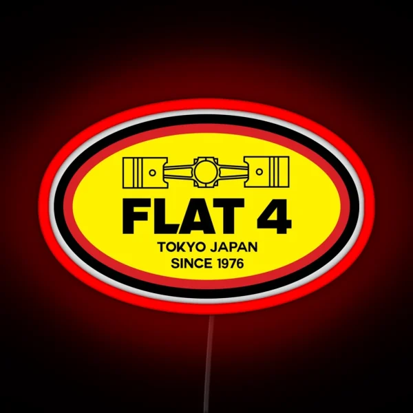 FLAT 4 TOKYO JAPAN RGB Neon Sign