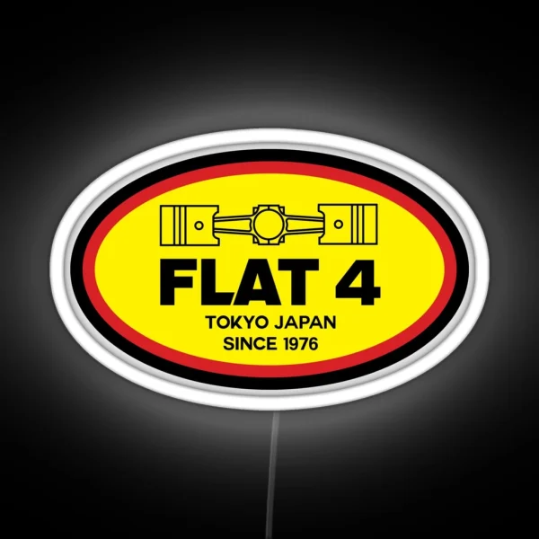 FLAT 4 TOKYO JAPAN RGB Neon Sign