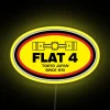 FLAT 4 TOKYO JAPAN RGB Neon Sign