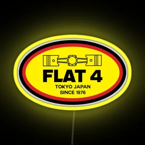 FLAT 4 TOKYO JAPAN RGB Neon Sign