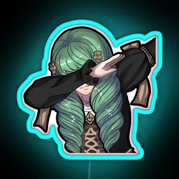 Flayn Dabbing RGB Neon Sign
