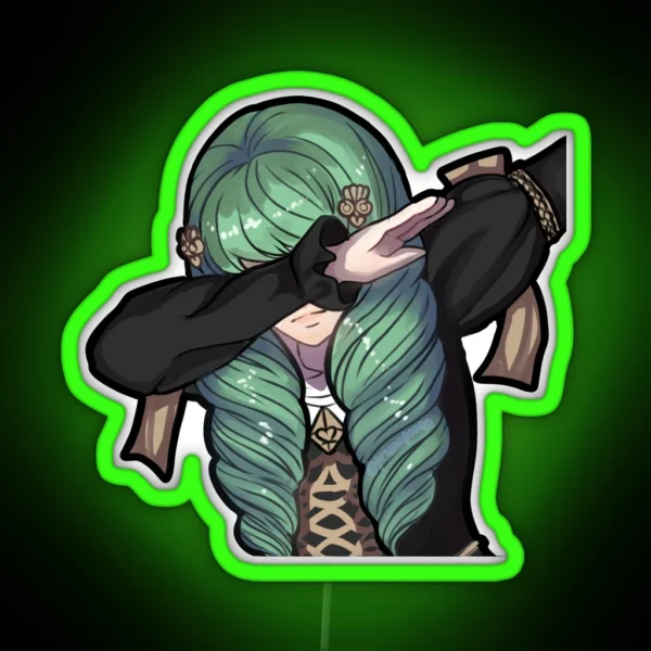 Flayn Dabbing RGB Neon Sign