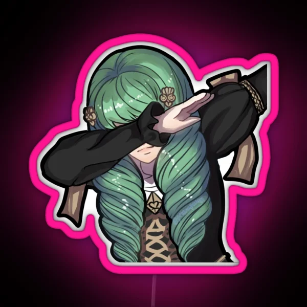 Flayn Dabbing RGB Neon Sign