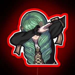 Flayn Dabbing RGB Neon Sign