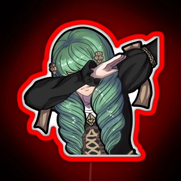 Flayn Dabbing RGB Neon Sign