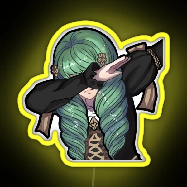 Flayn Dabbing RGB Neon Sign