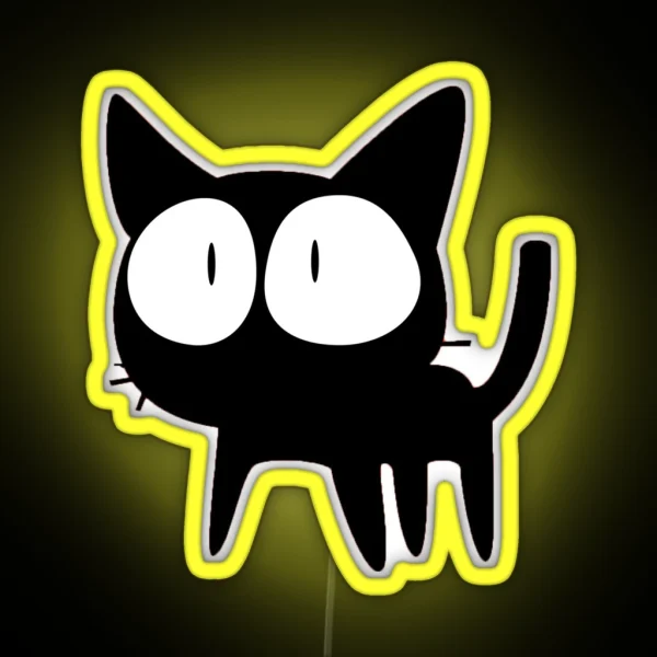 FLCL Cat RGB Neon Sign
