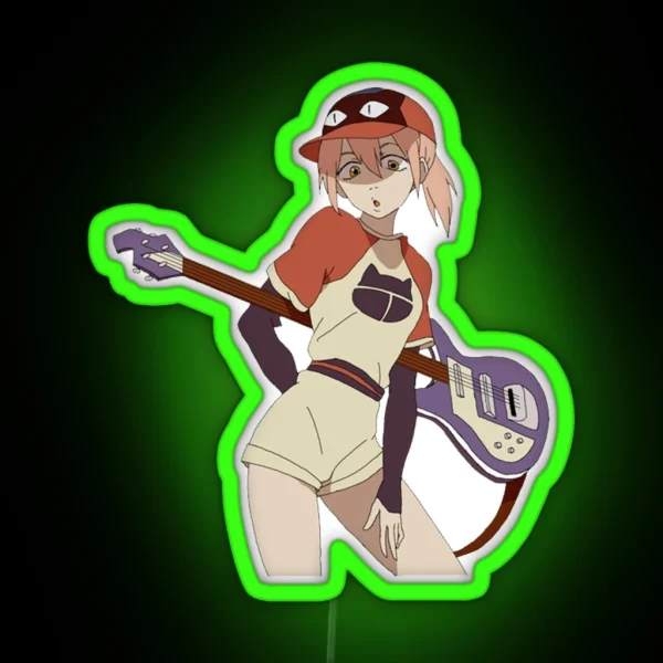 FLCL Haruko RGB Neon Sign