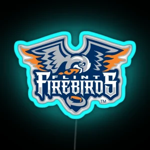 Flint Firebirds RGB Neon Sign