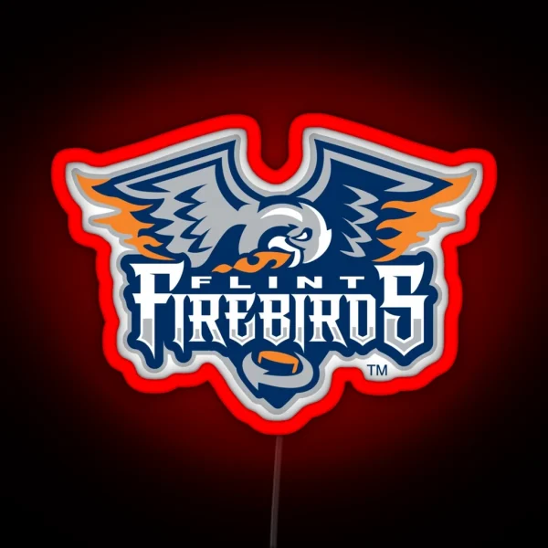 Flint Firebirds RGB Neon Sign