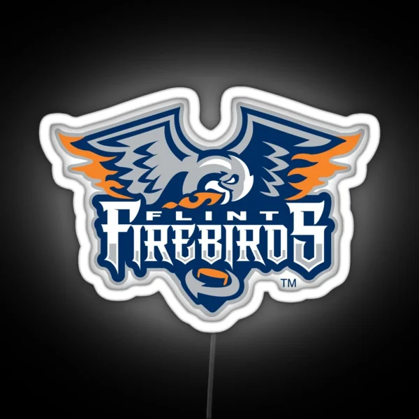 Flint Firebirds RGB Neon Sign