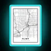 Flint Map RGB Neon Sign - Image 3