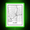 Flint Map RGB Neon Sign - Image 4