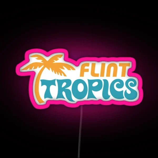 Flint Tropics Logo Essential Led RGB Neon Sign