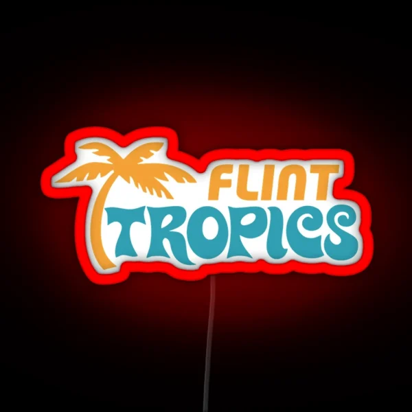 Flint Tropics Logo Essential Led RGB Neon Sign