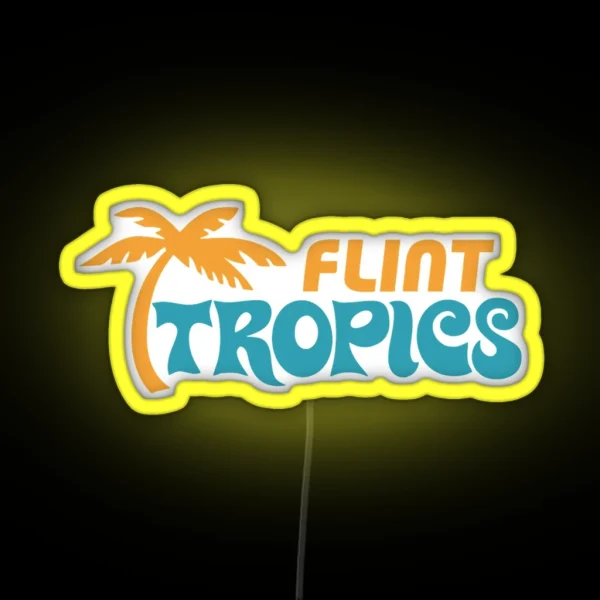 Flint Tropics Logo Essential Led RGB Neon Sign