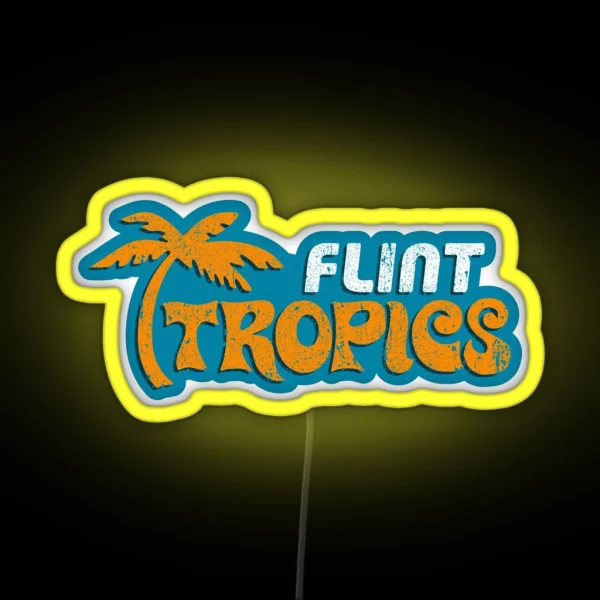 Flint Tropics RGB Neon Sign