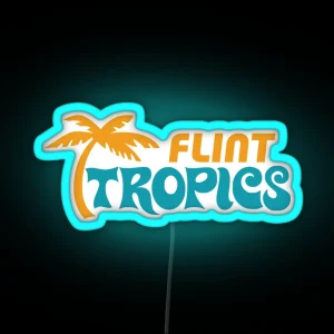 Flint Tropics RGB Neon Sign