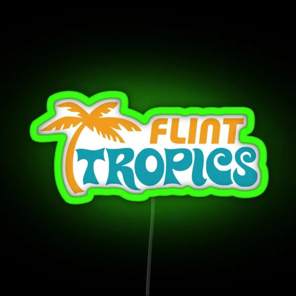 Flint Tropics RGB Neon Sign