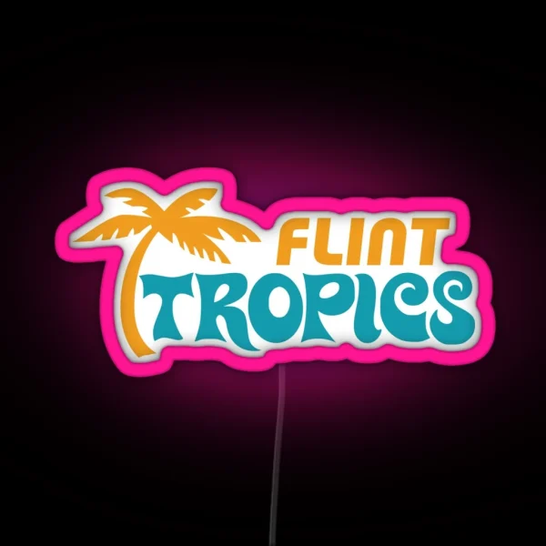 Flint Tropics RGB Neon Sign