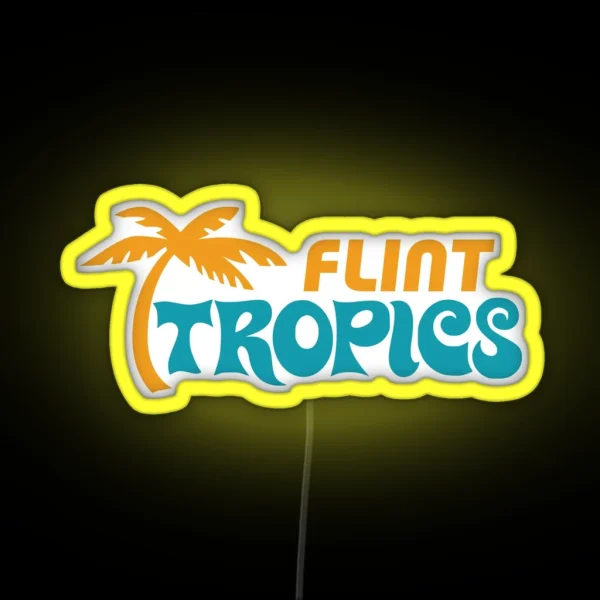 Flint Tropics RGB Neon Sign
