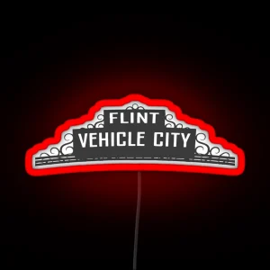 Flint Vehicle City RGB Neon Sign