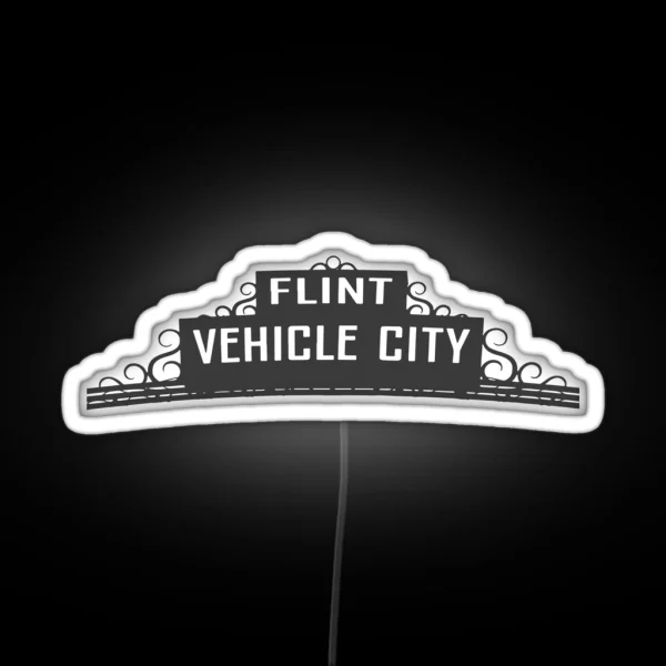 Flint Vehicle City RGB Neon Sign