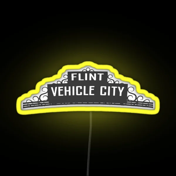 Flint Vehicle City RGB Neon Sign