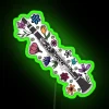 Floral Clarinet RGB Neon Sign - Image 3