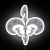 Floral Royal Symbol RGB Neon Sign