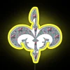 Floral Royal Symbol RGB Neon Sign - Image 5