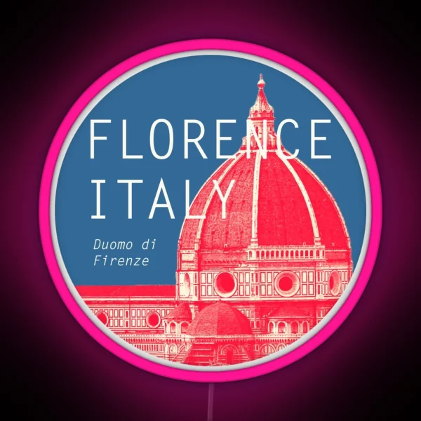 Florence Italy RGB Neon Sign