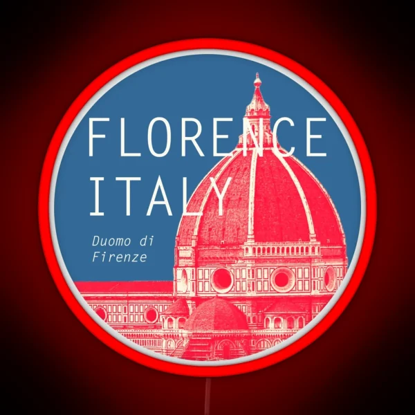 Florence Italy RGB Neon Sign