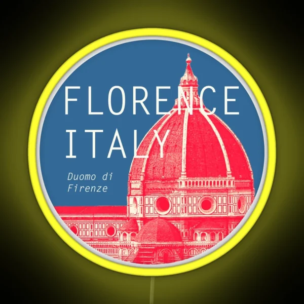 Florence Italy RGB Neon Sign