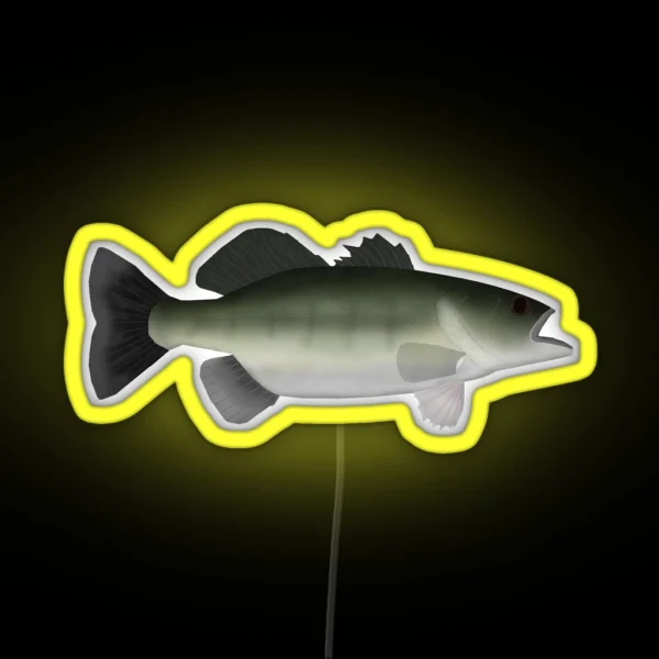 Florida Largemouth Bass RGB Neon Sign