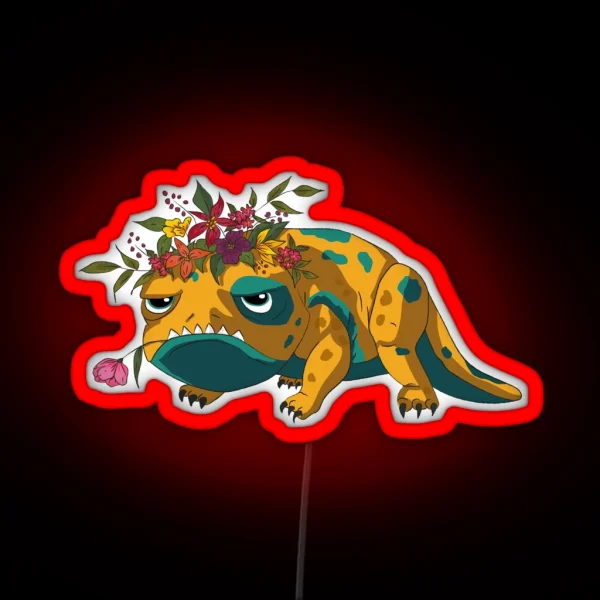 Flower Crowned Bait The Dragon Prince RGB Neon Sign