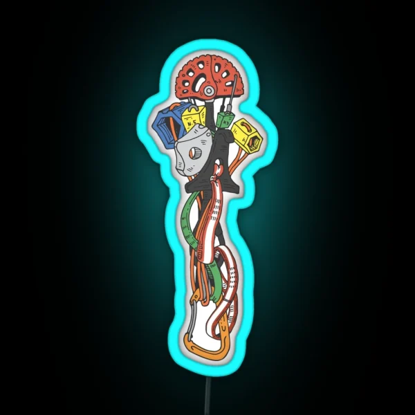 Flowers Of The Dolomites RGB Neon Sign