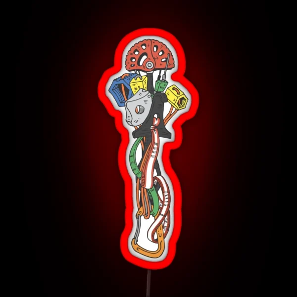 Flowers Of The Dolomites RGB Neon Sign