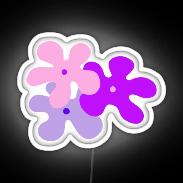 Flowers RGB Neon Sign