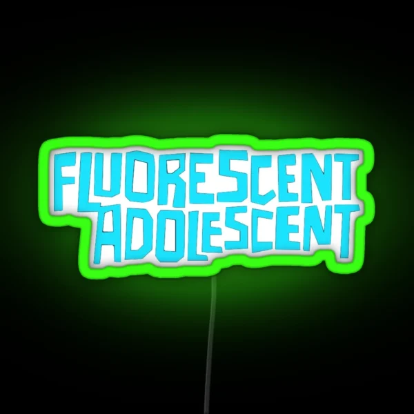 Fluorescent Adolescent Arctic Monkeys Led RGB Neon Sign