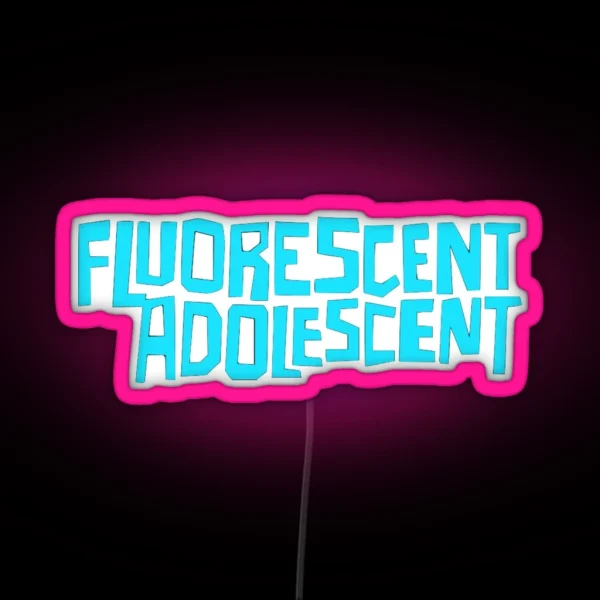 Fluorescent Adolescent Arctic Monkeys Led RGB Neon Sign