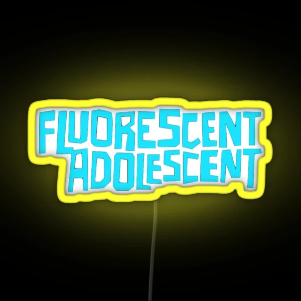 Fluorescent Adolescent Arctic Monkeys Led RGB Neon Sign
