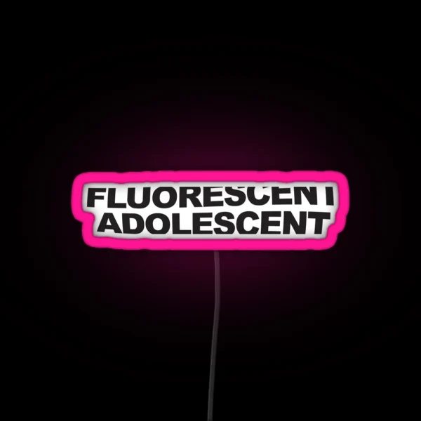 Fluorescent Adolescent Led RGB Neon Sign