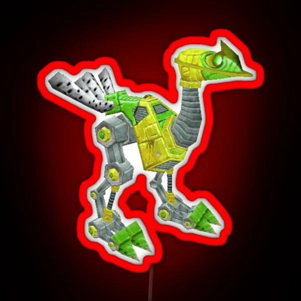 Fluorescent Green Mechanostrider RGB Neon Sign