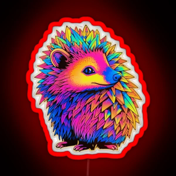 Fluorescent Spiky Guardian RGB Neon Sign