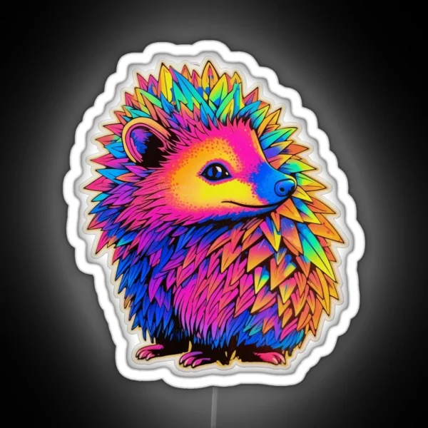 Fluorescent Spiky Guardian RGB Neon Sign
